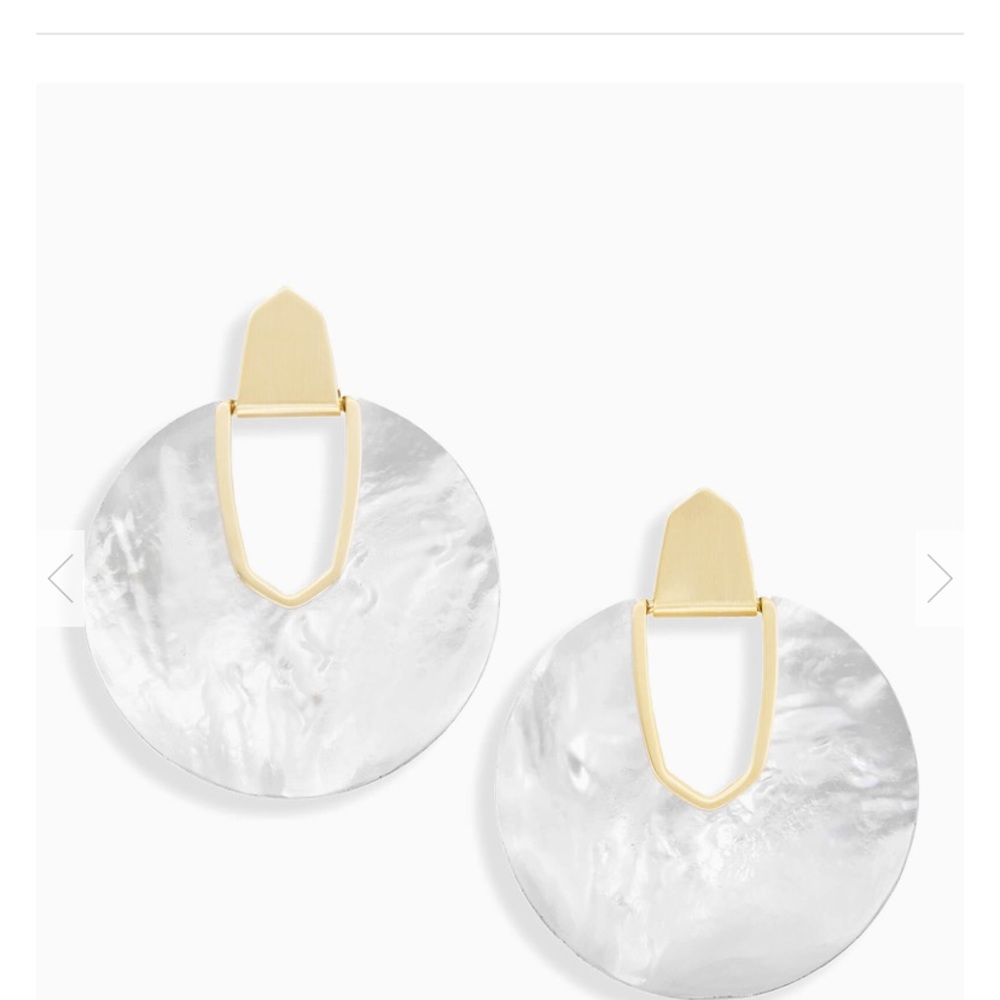 Kendra Scott Diane Gold Statement Earrings